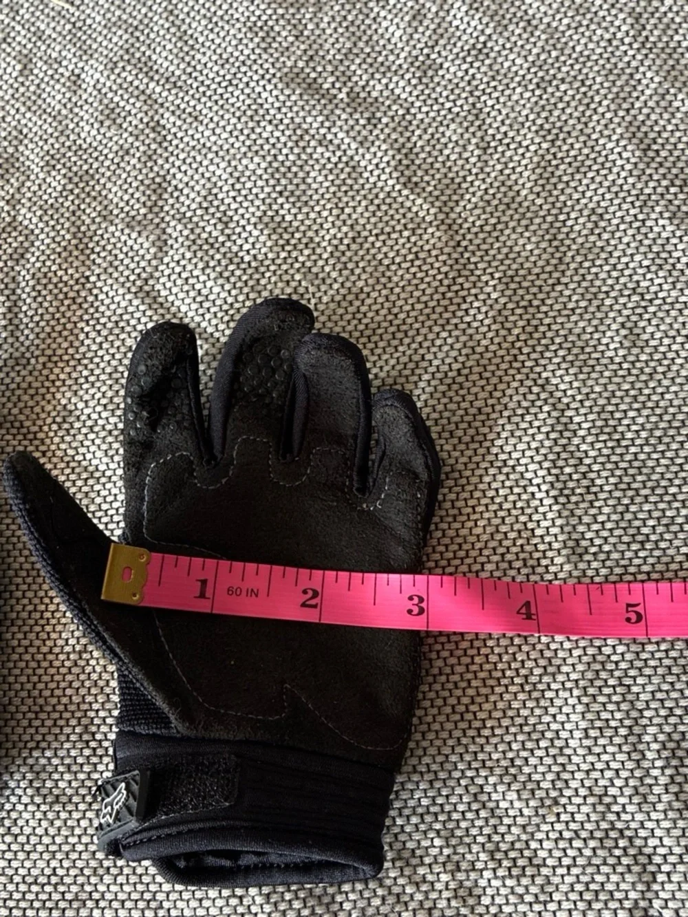 Fox Black Dirtpaw Motocross Gloves with Logo Accents